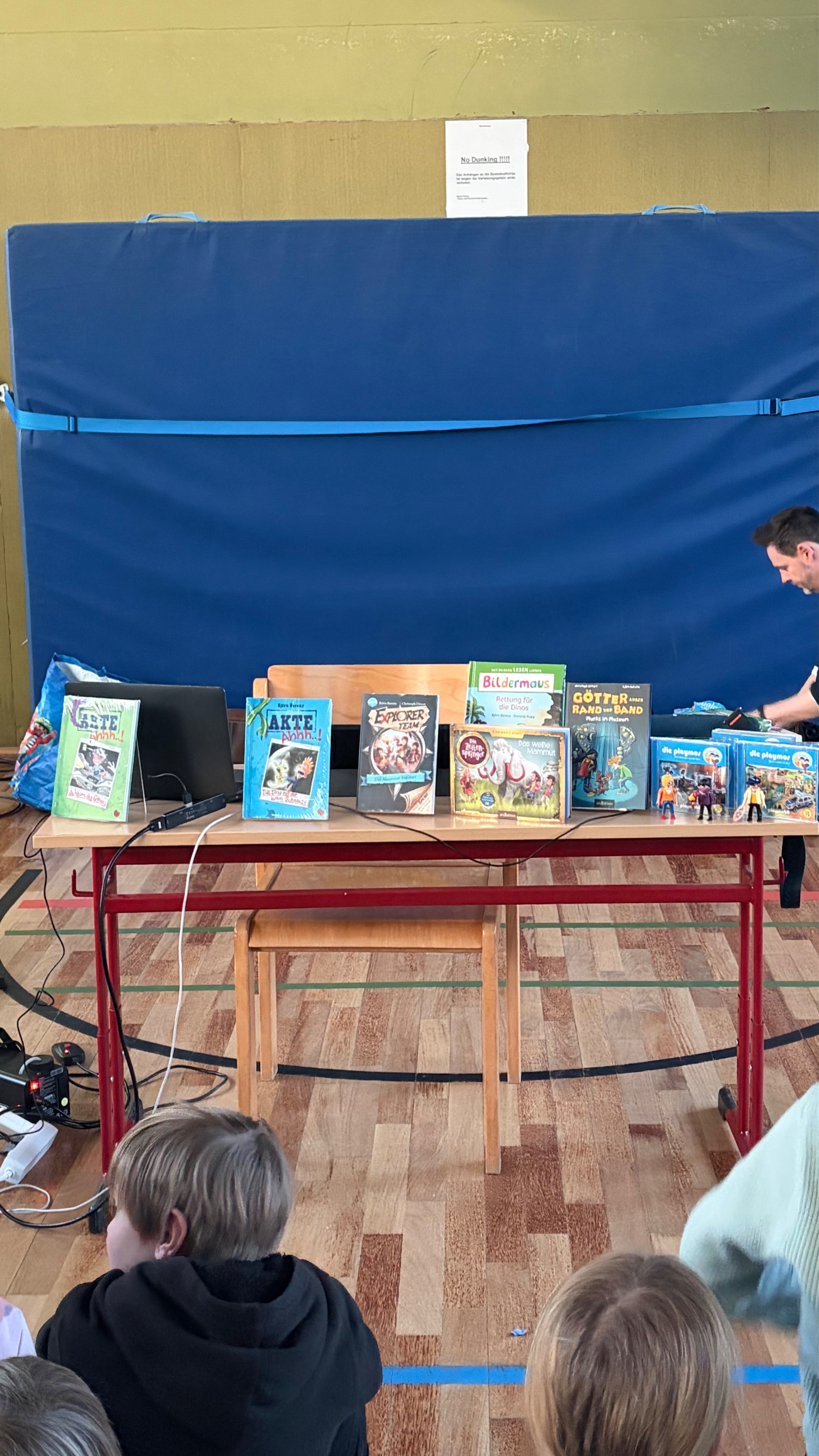 Autorenlesung an der DBS